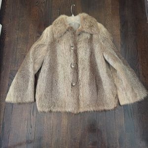 Vintage Real Beautiful Beaver Jacket/Coat